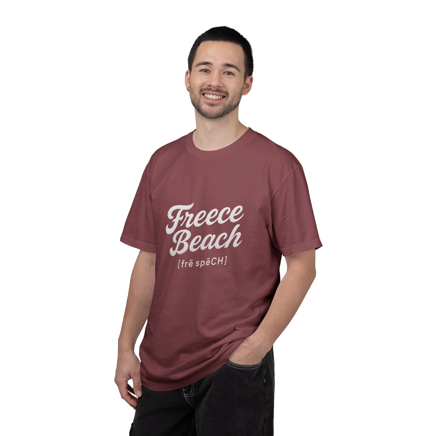 Freece Beach Graphic T-Shirt - Basic Logo Tee