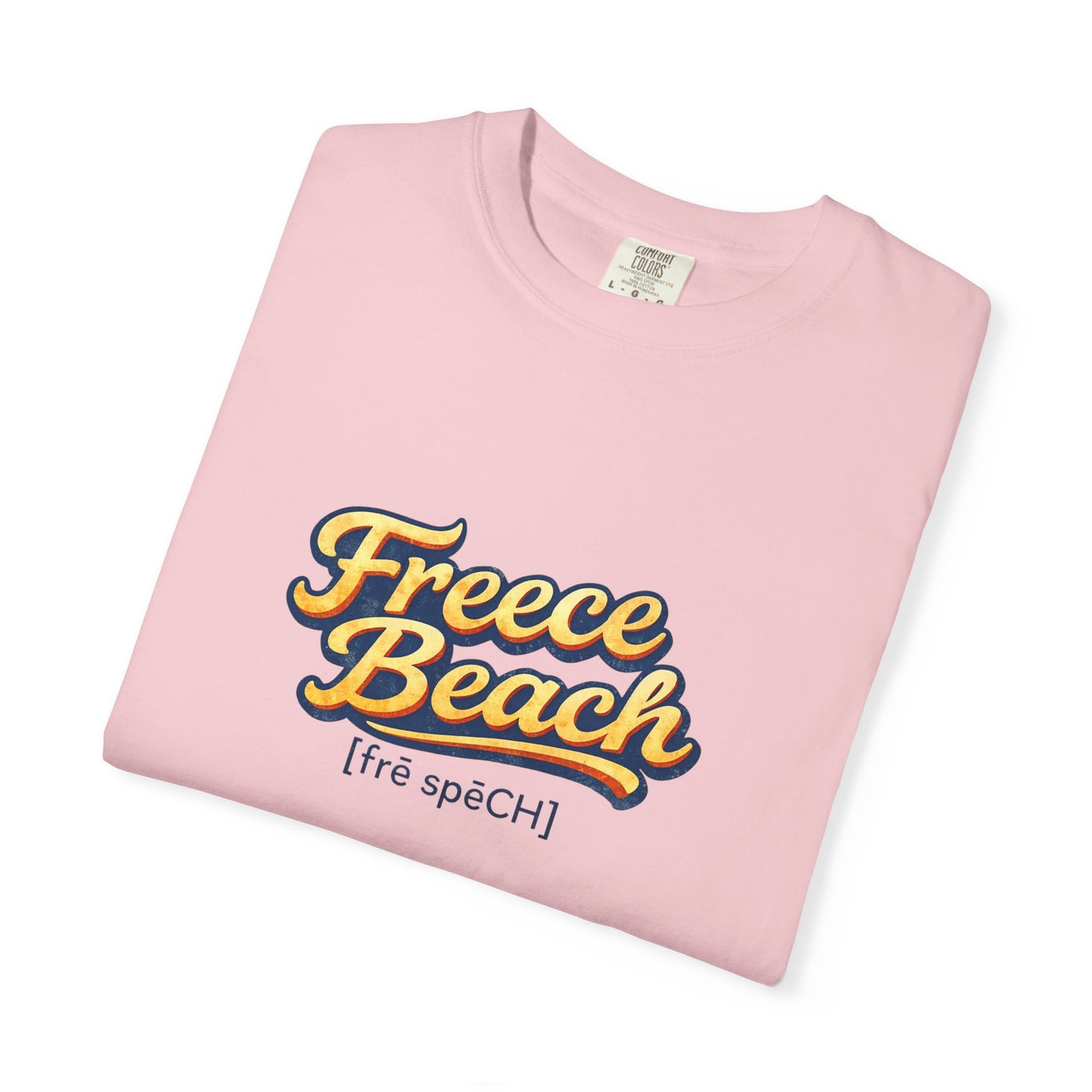 Freece Beach Graphic T-Shirt — Vintage Surf Logo Tee