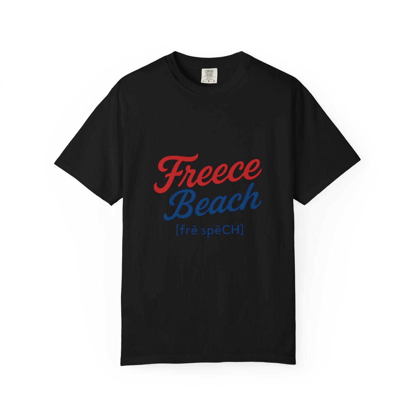 Freece Beach Logo Tee – Patriot Edition