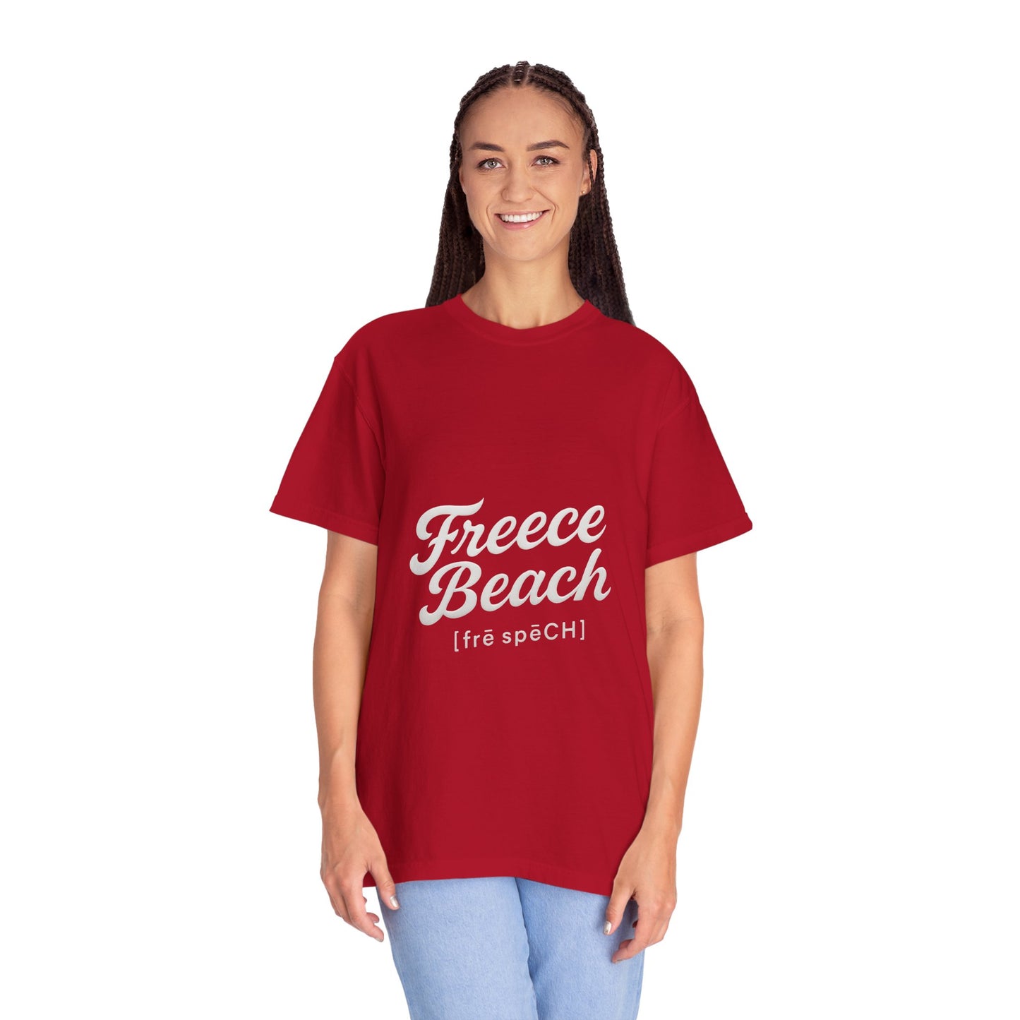 Freece Beach Graphic T-Shirt