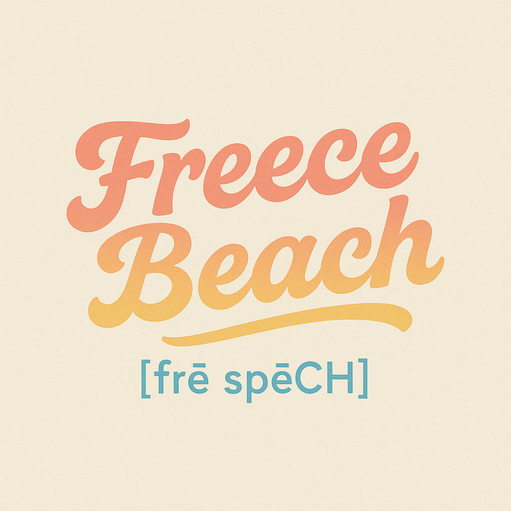 Freece Beach Logo Tees