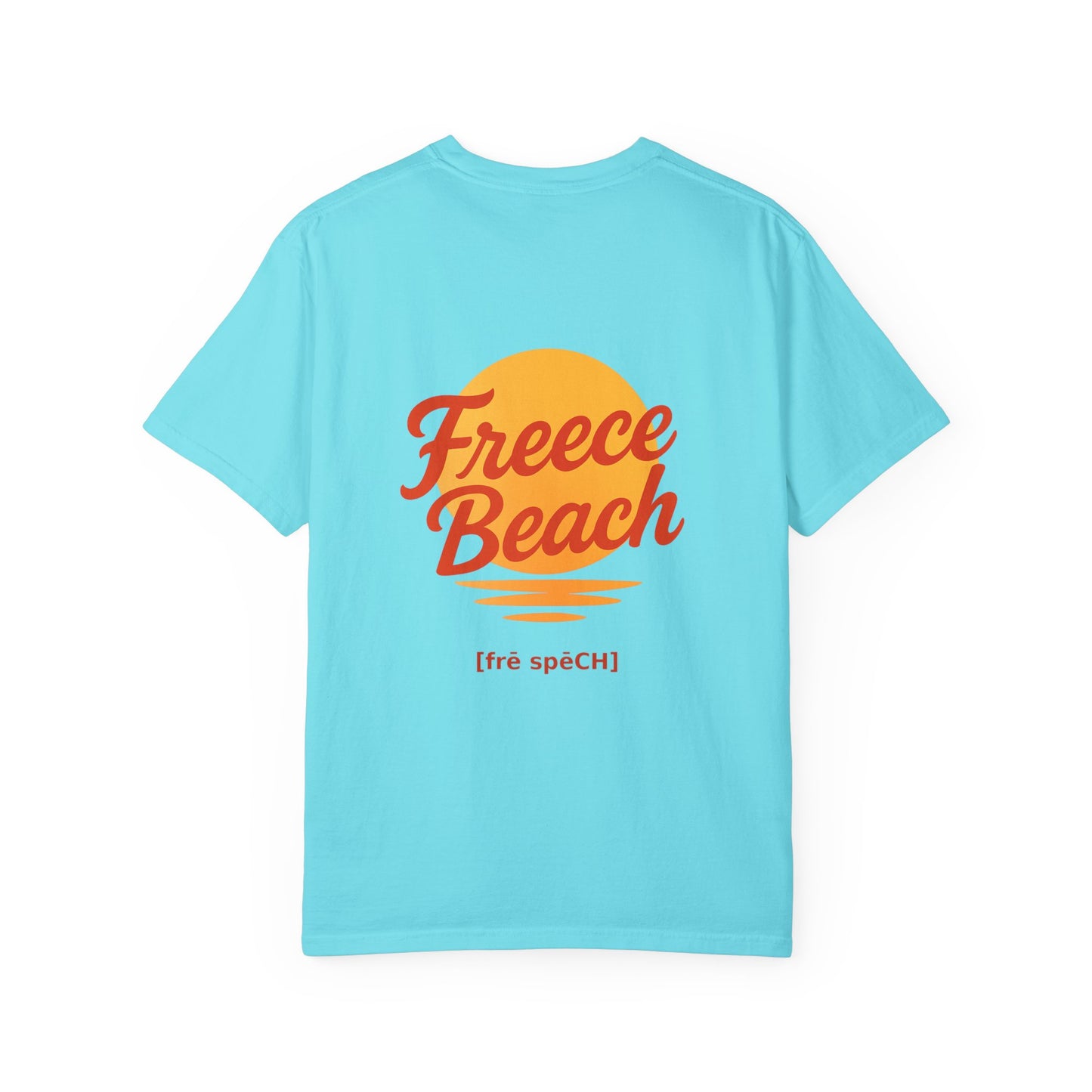 Freece Beach Graphic T-Shirt — Sunset Logo Tee