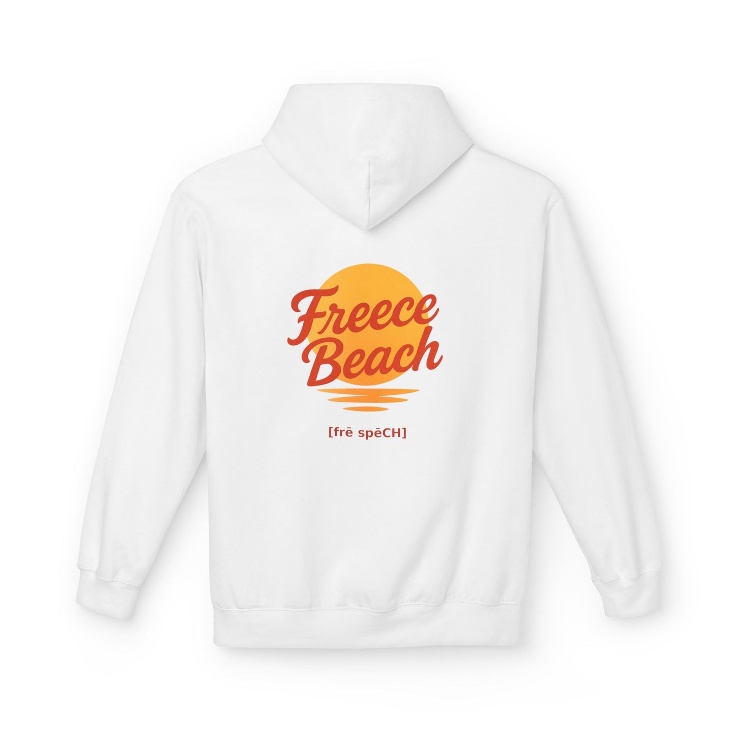 Freece Beach Hoodie - Sunset Logo Pullover