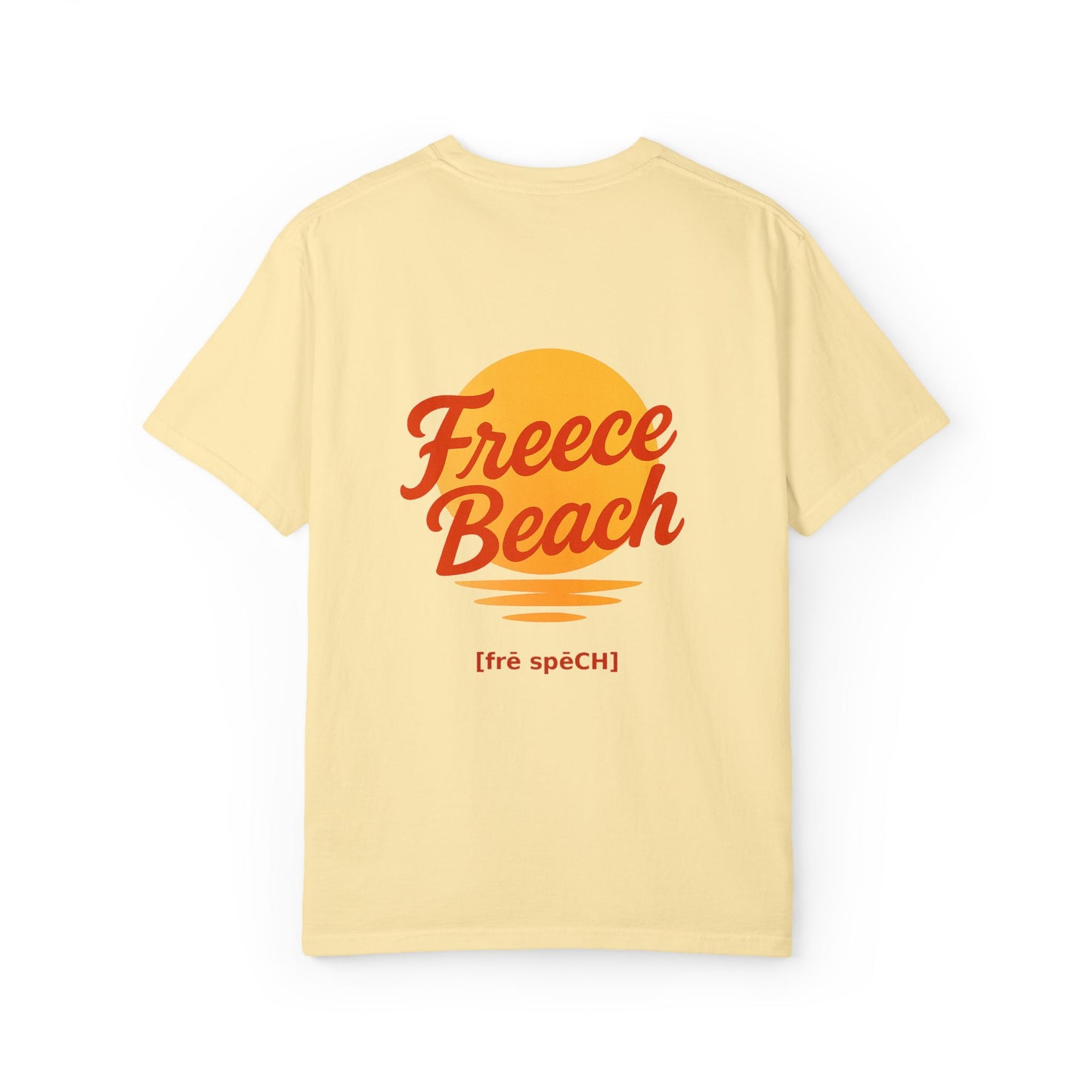 Freece Beach Graphic T-Shirt — Sunset Logo Tee