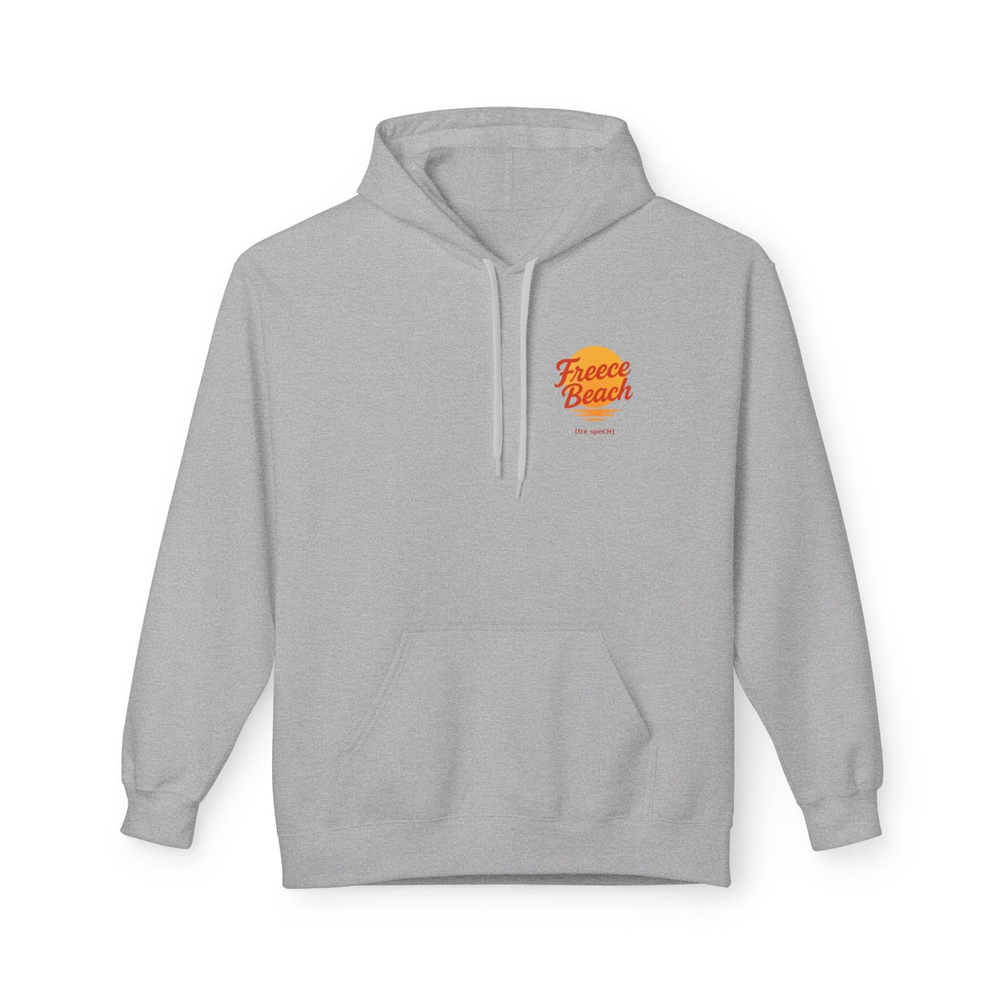 Freece Beach Hoodie - Sunset Logo Pullover