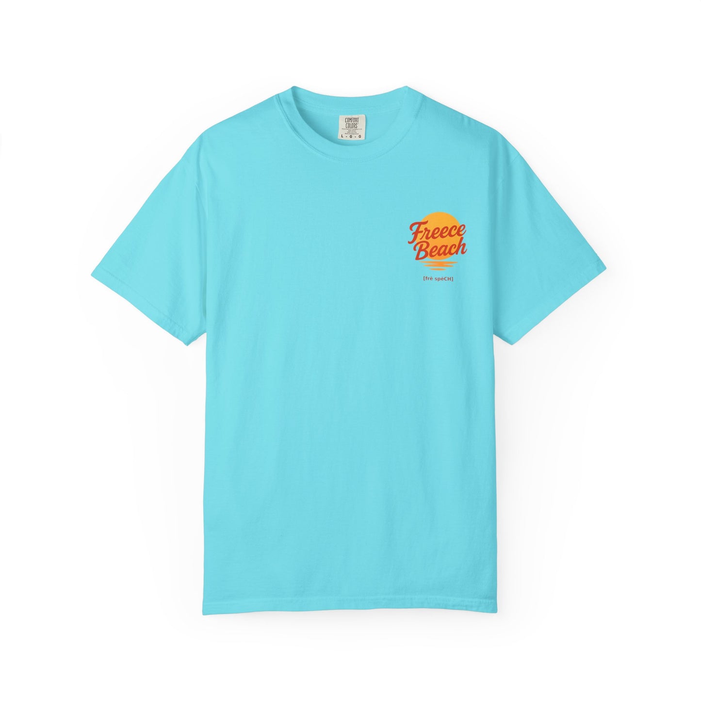 Freece Beach Graphic T-Shirt — Sunset Logo Tee