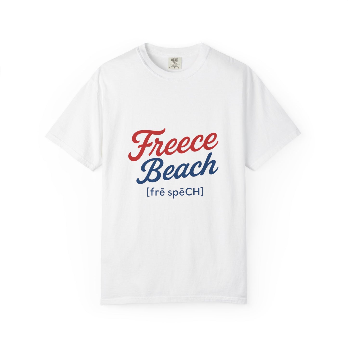 Freece Beach Logo Tee – Patriot Edition