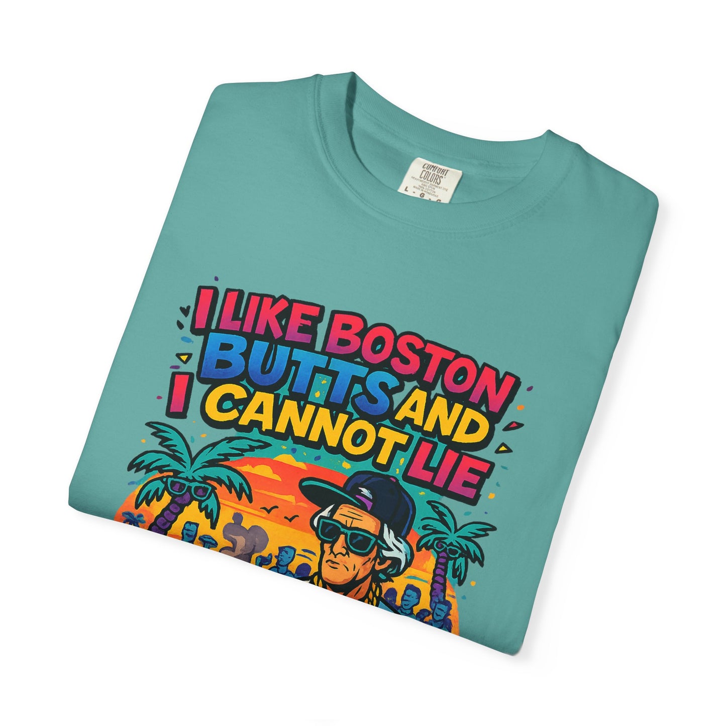 Freece Beach Graphic T-Shirt - Boston Butts