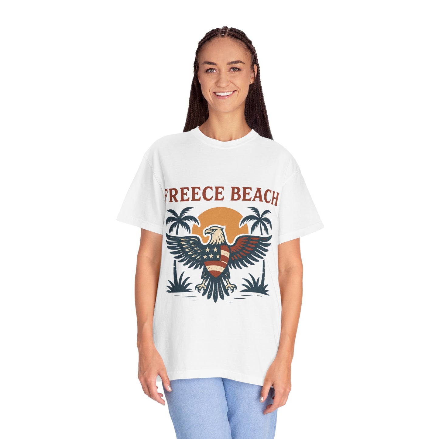 Freece Beach Liberty Eagle Tee