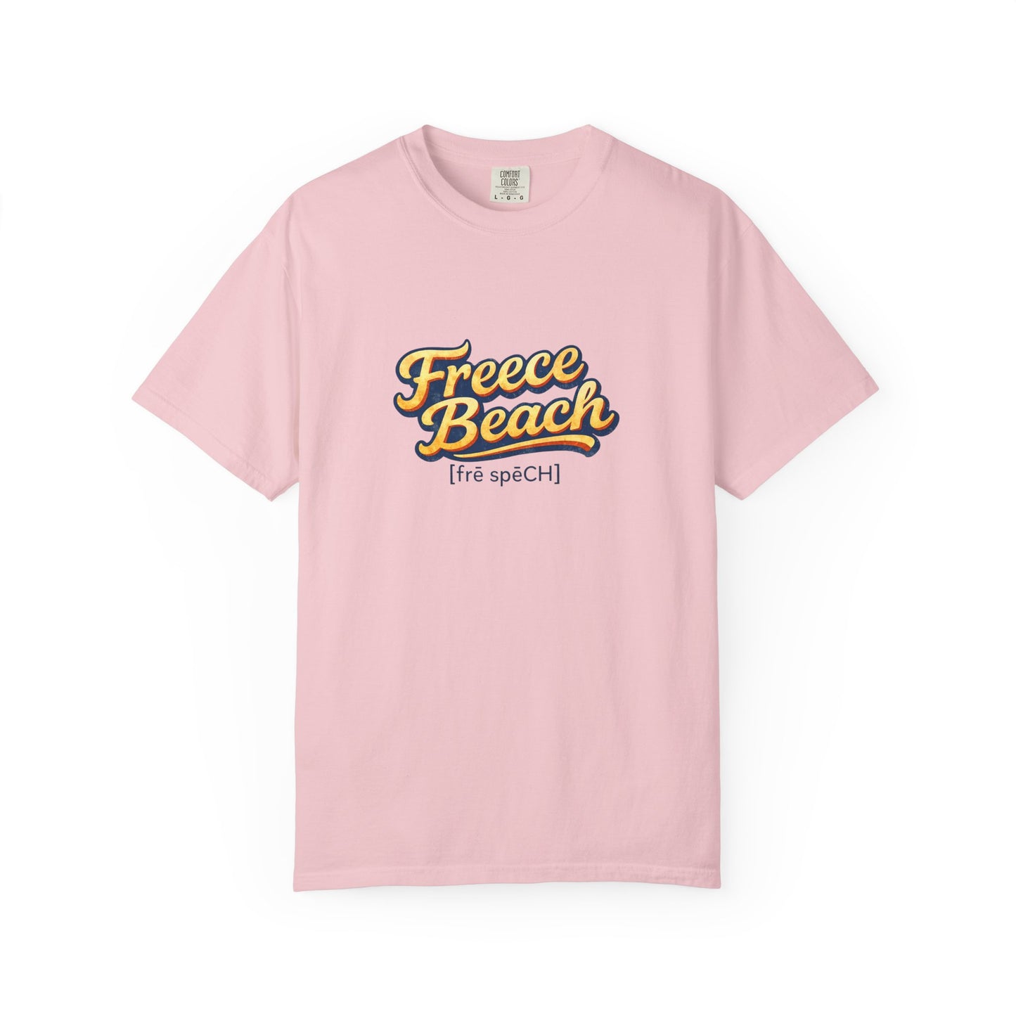 Freece Beach Graphic T-Shirt — Vintage Surf Logo Tee