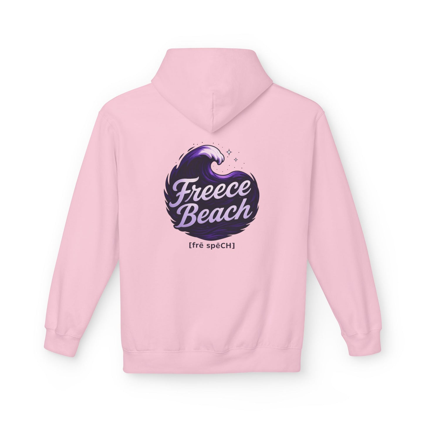 Freece Beach Hoodie - Oceanic Night Logo Pullover