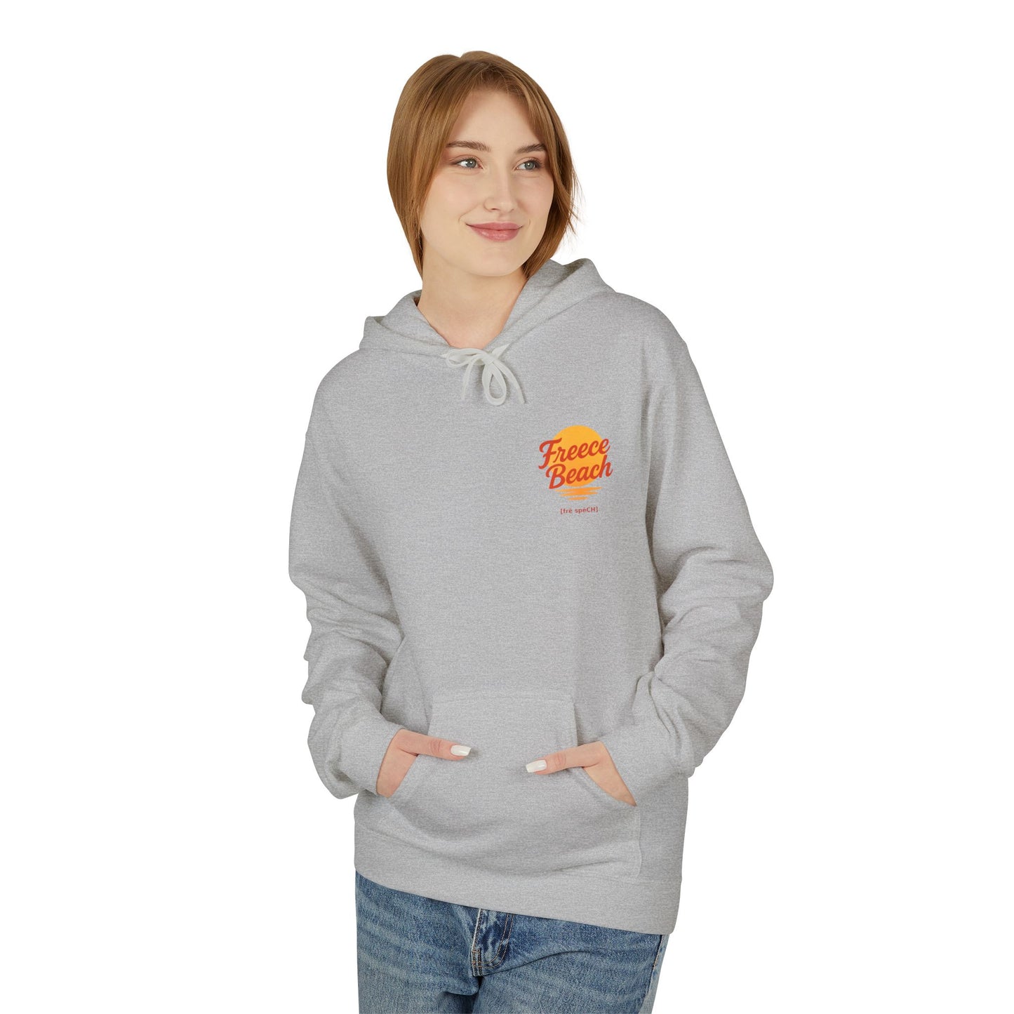 Freece Beach Hoodie - Sunset Logo Pullover