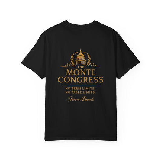 The Monte Congress Graphic T-Shirt - No Term Limits, No Table Limits