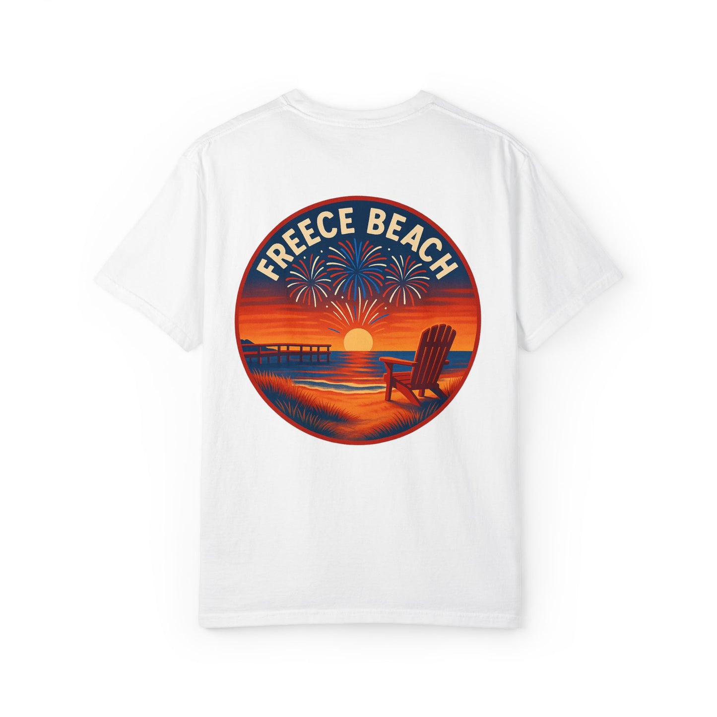 Freece Beach Graphic T-Shirt -