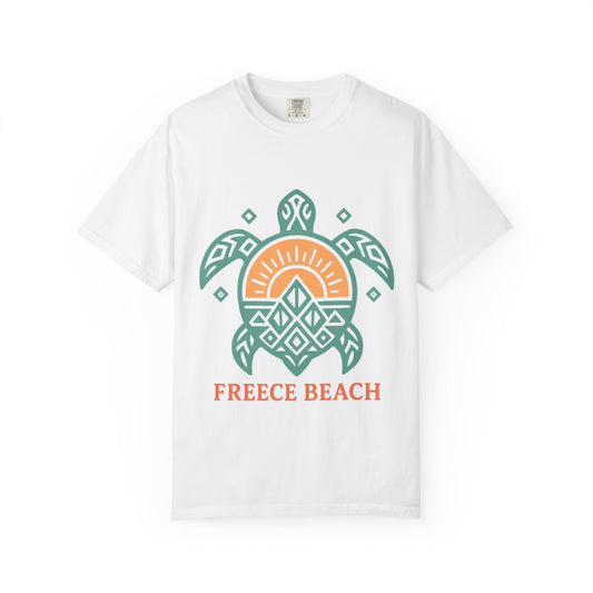 Freece Beach Tribal Turtle Tee