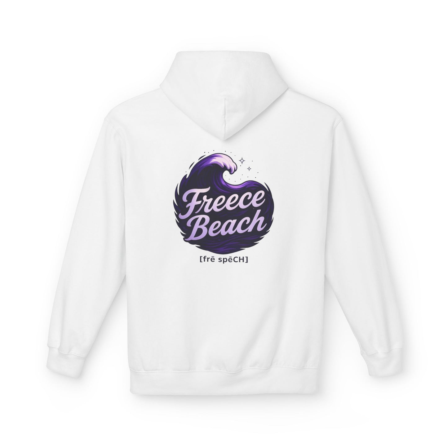 Freece Beach Hoodie - Oceanic Night Logo Pullover