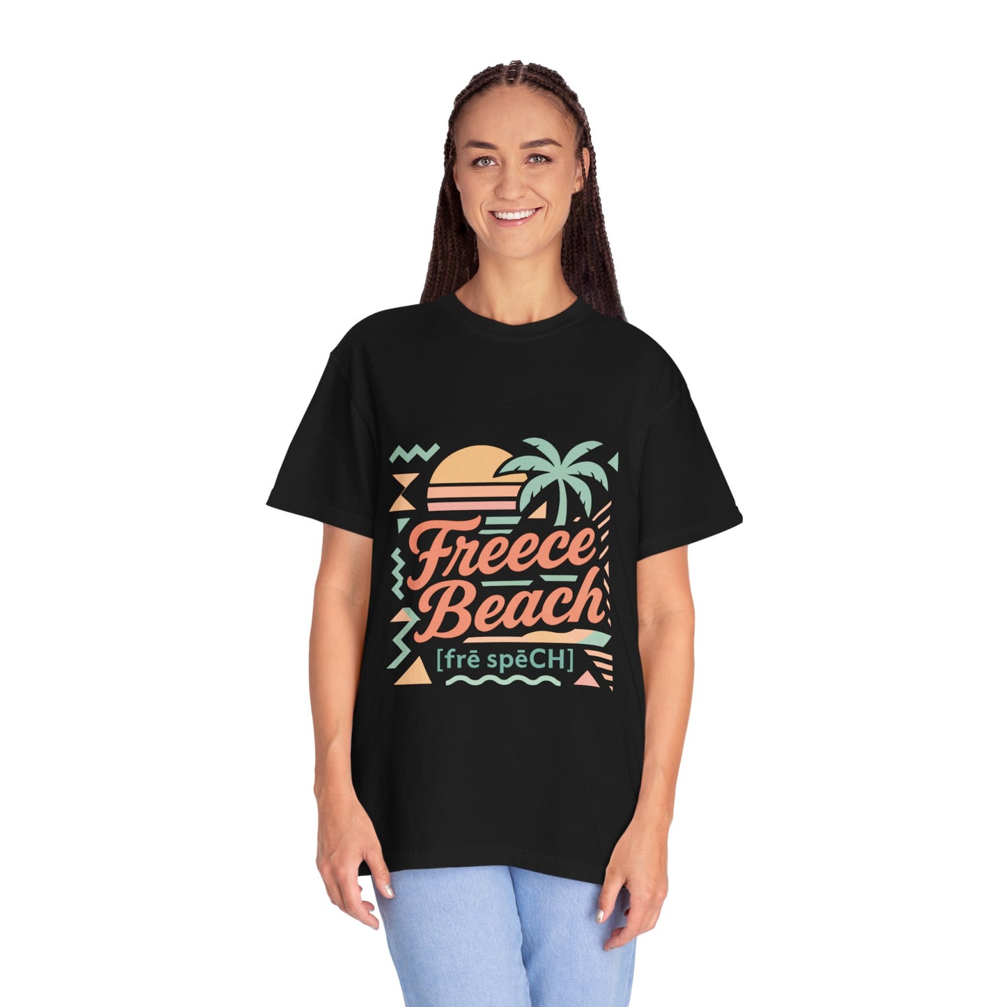 Beach Vibes Unisex T-Shirt | Fleece Beach Graphic T