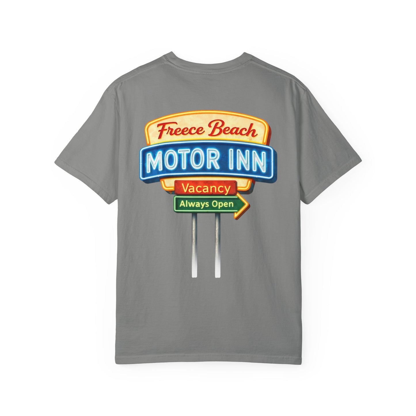 Freece Beach Graphic T-Shirt - Retro Motor Inn