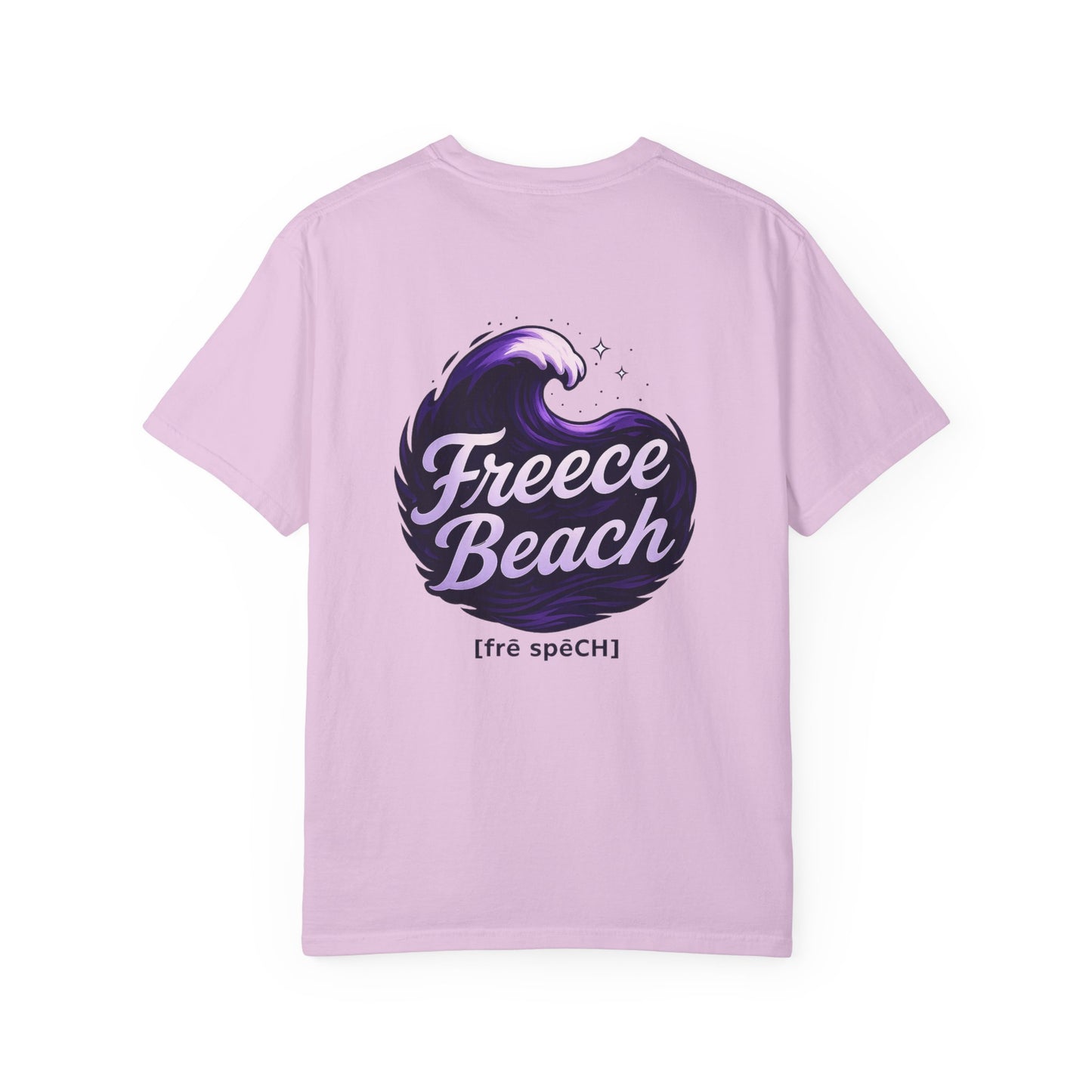 Freece Beach Graphic T-Shirt — Oceanic Night Logo Tee