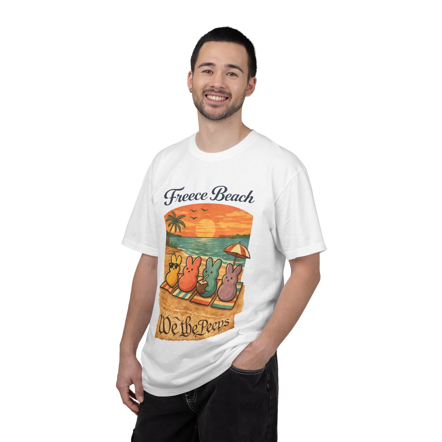Freece Beach Graphic T-Shirt - We The Peeps