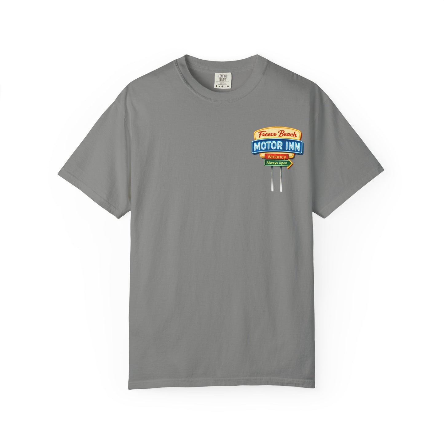 Freece Beach Graphic T-Shirt - Retro Motor Inn