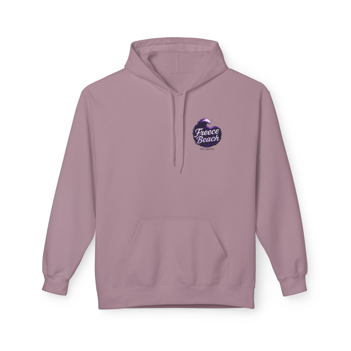 Freece Beach Hoodie - Oceanic Night Logo Pullover