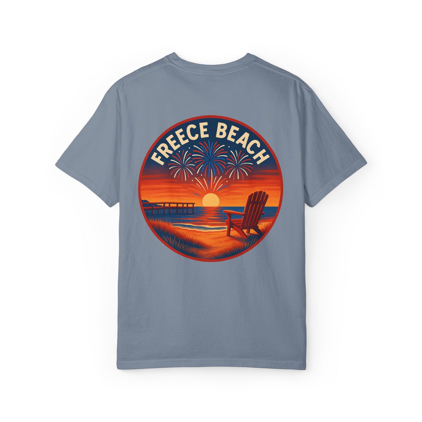 Freece Beach Graphic T-Shirt -
