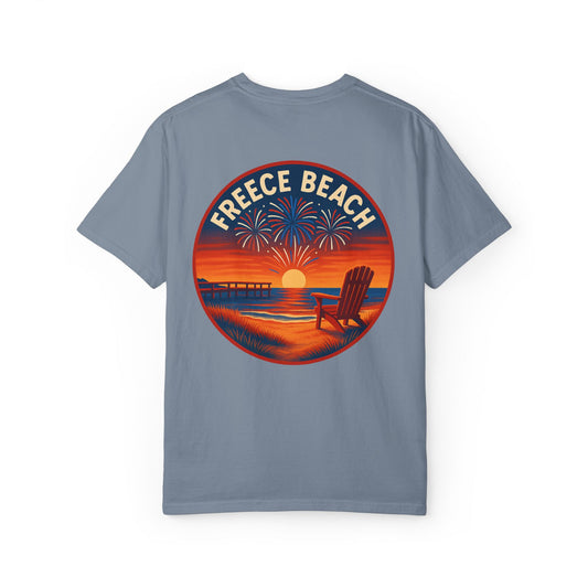 Freece Beach Graphic T-Shirt -