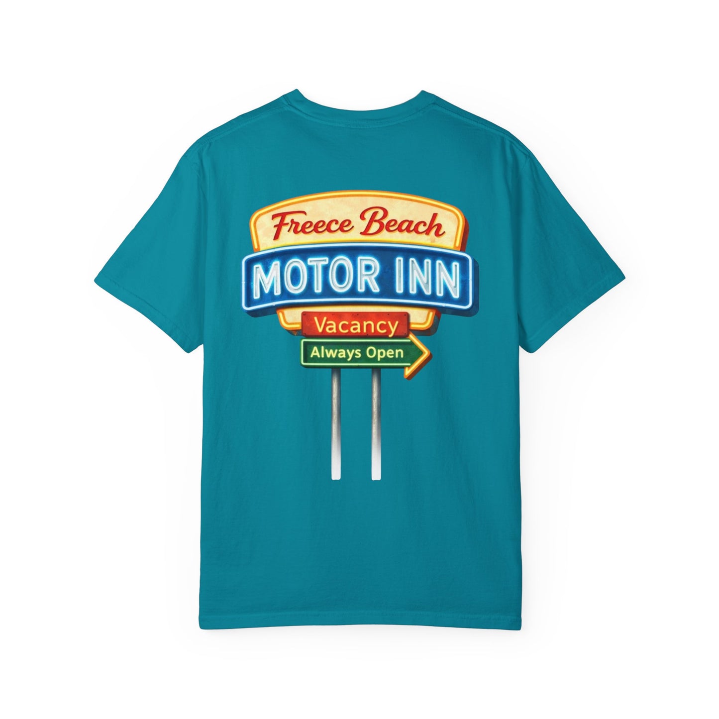 Freece Beach Graphic T-Shirt - Retro Motor Inn