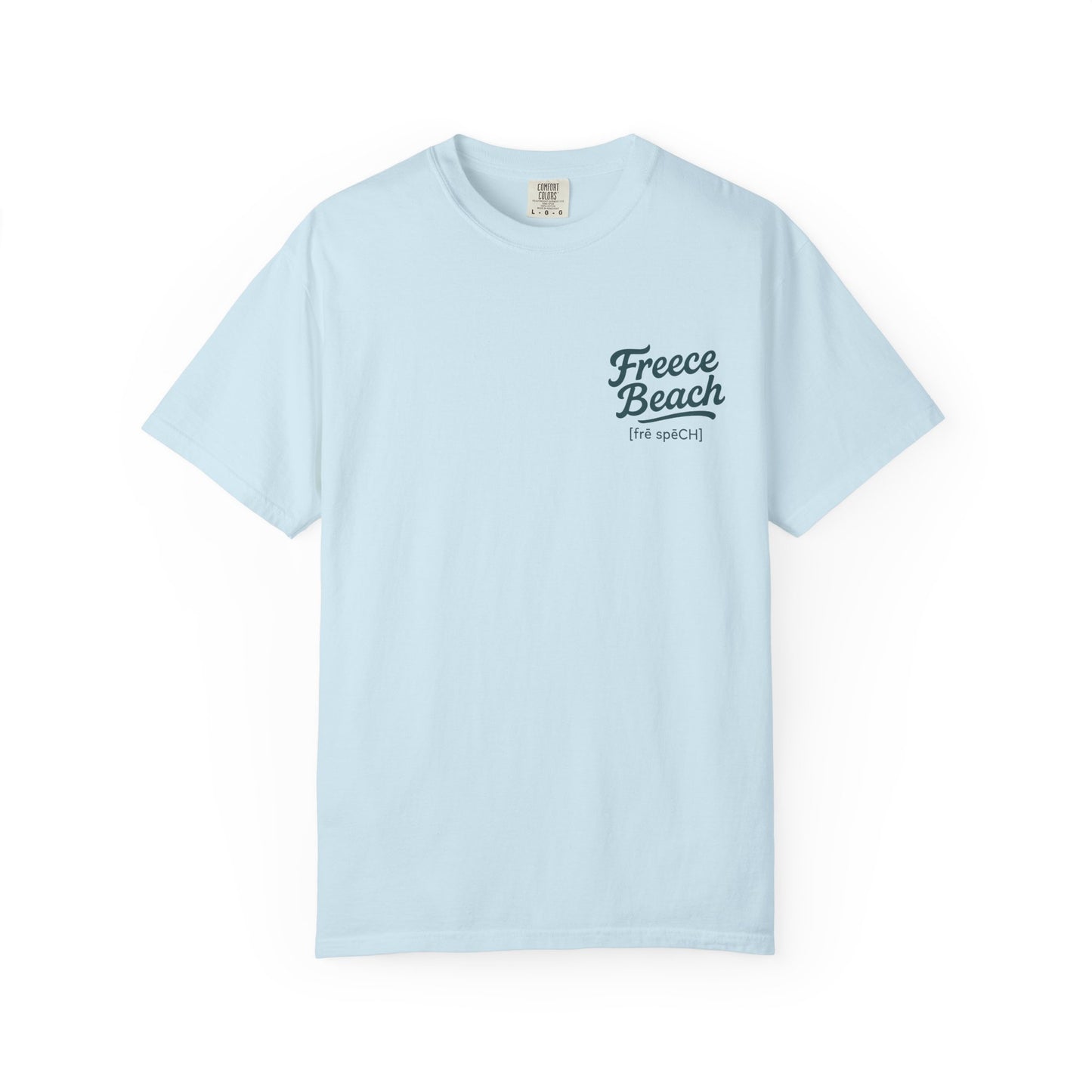 Freece Beach Graphic T-Shirt - Sunset Bridge Logo Tee