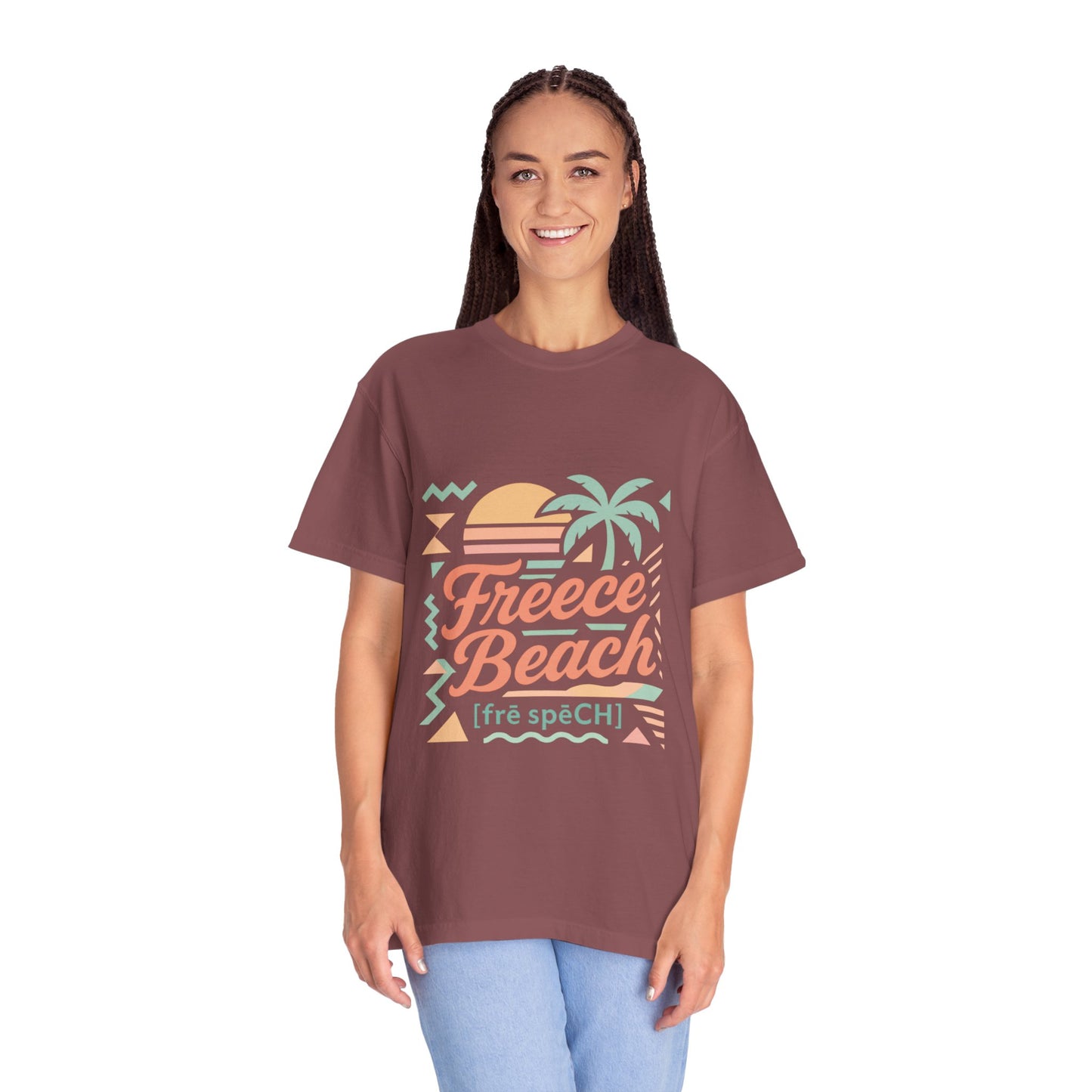 Beach Vibes Unisex T-Shirt | Fleece Beach Graphic T
