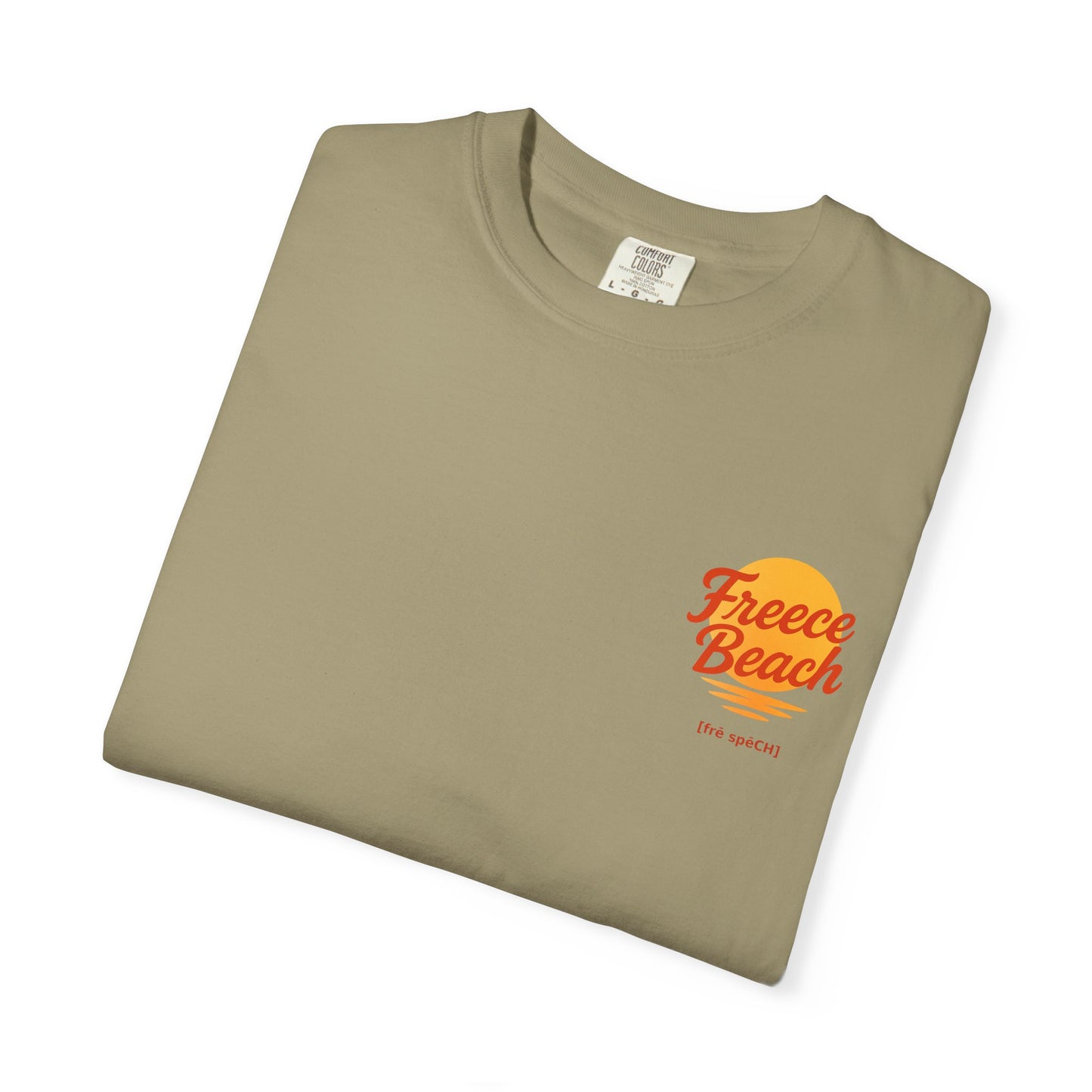 Freece Beach Graphic T-Shirt — Sunset Logo Tee