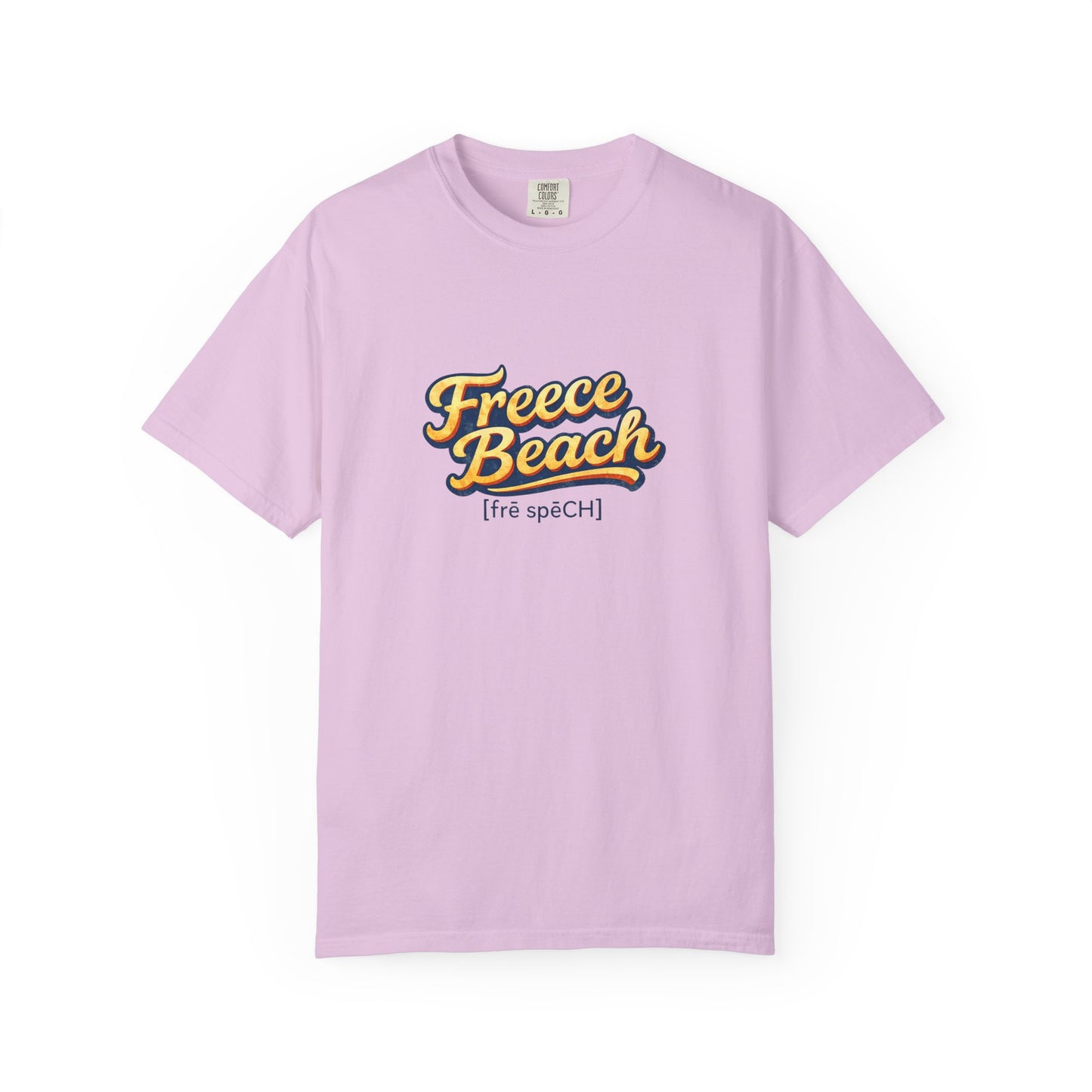 Freece Beach Graphic T-Shirt — Vintage Surf Logo Tee