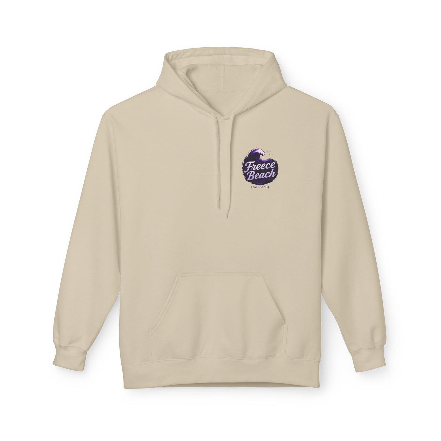 Freece Beach Hoodie - Oceanic Night Logo Pullover