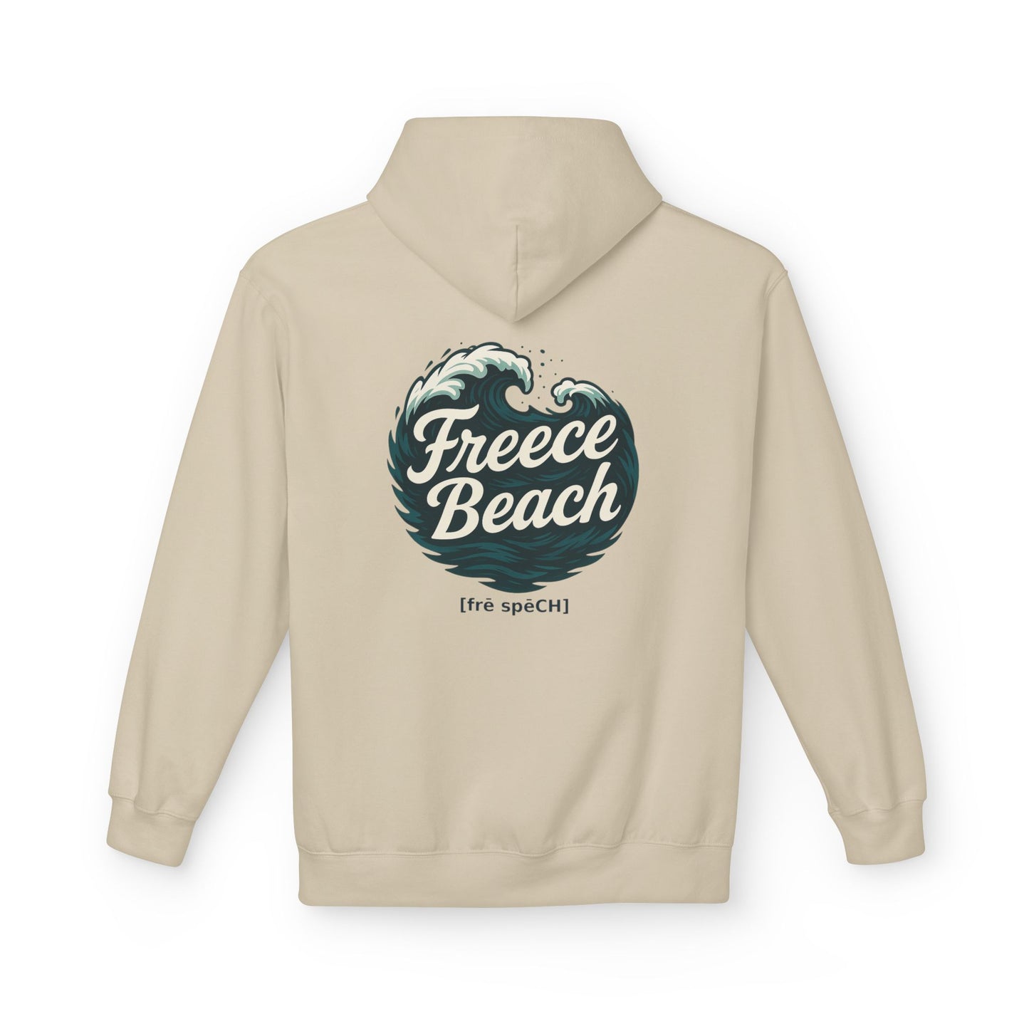 Freece Beach Hoodie - Rolling Surf Logo Pullover