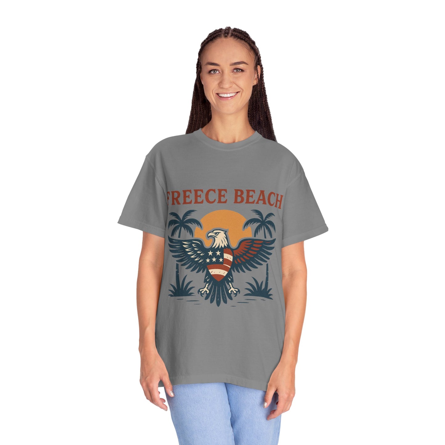 Freece Beach Liberty Eagle Tee