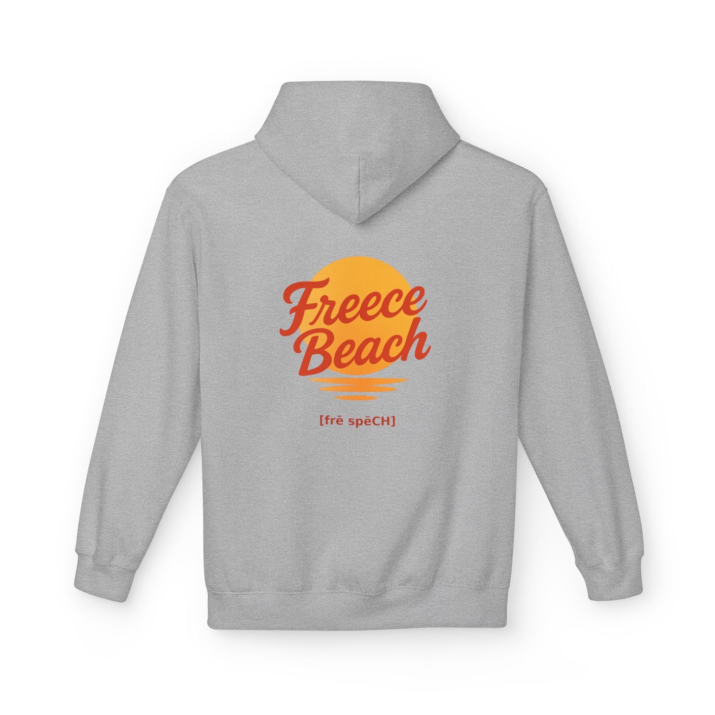 Freece Beach Hoodie - Sunset Logo Pullover