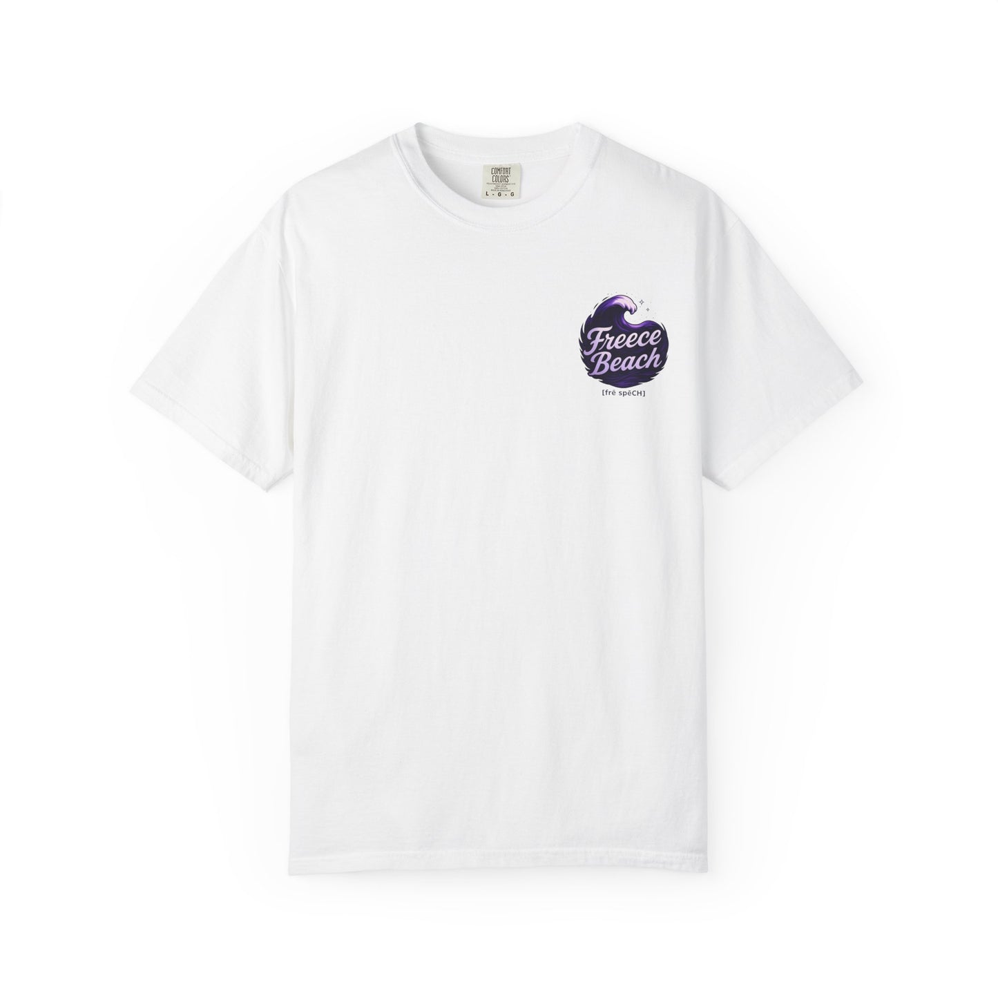 Freece Beach Graphic T-Shirt — Oceanic Night Logo Tee