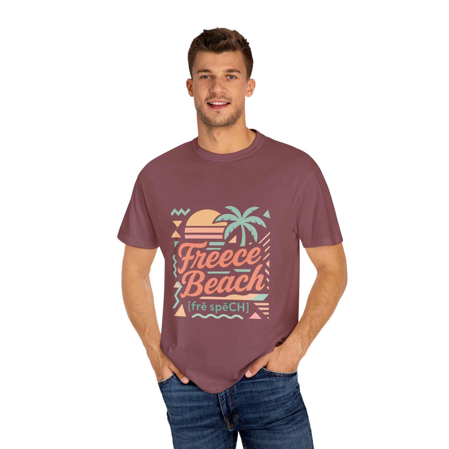 Beach Vibes Unisex T-Shirt | Fleece Beach Graphic T