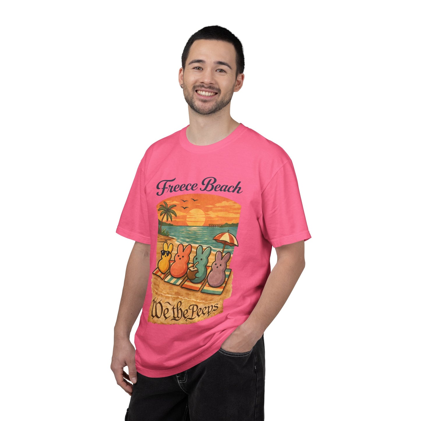 Freece Beach Graphic T-Shirt - We The Peeps