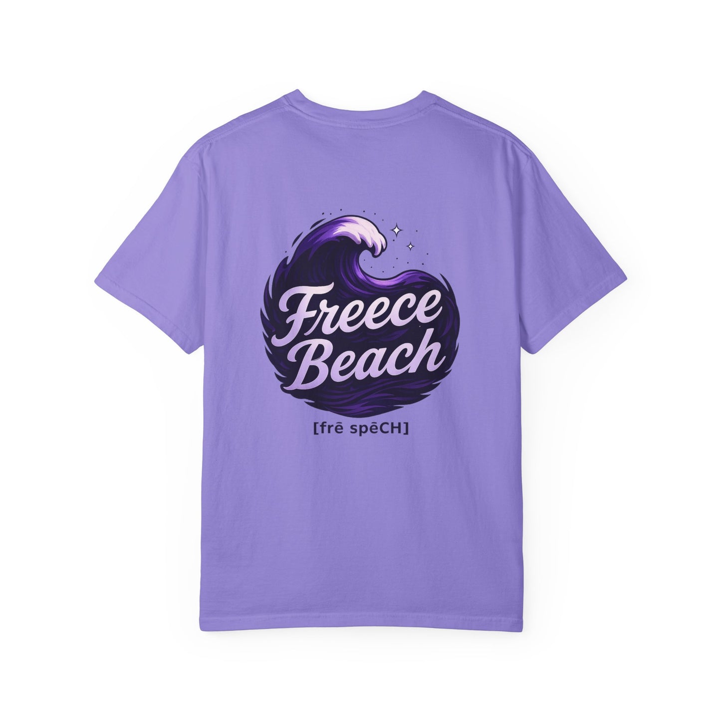 Freece Beach Graphic T-Shirt — Oceanic Night Logo Tee