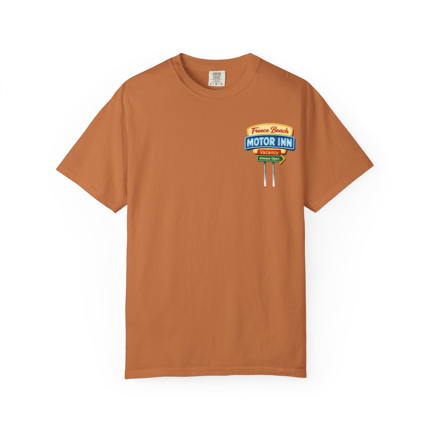 Freece Beach Graphic T-Shirt - Retro Motor Inn