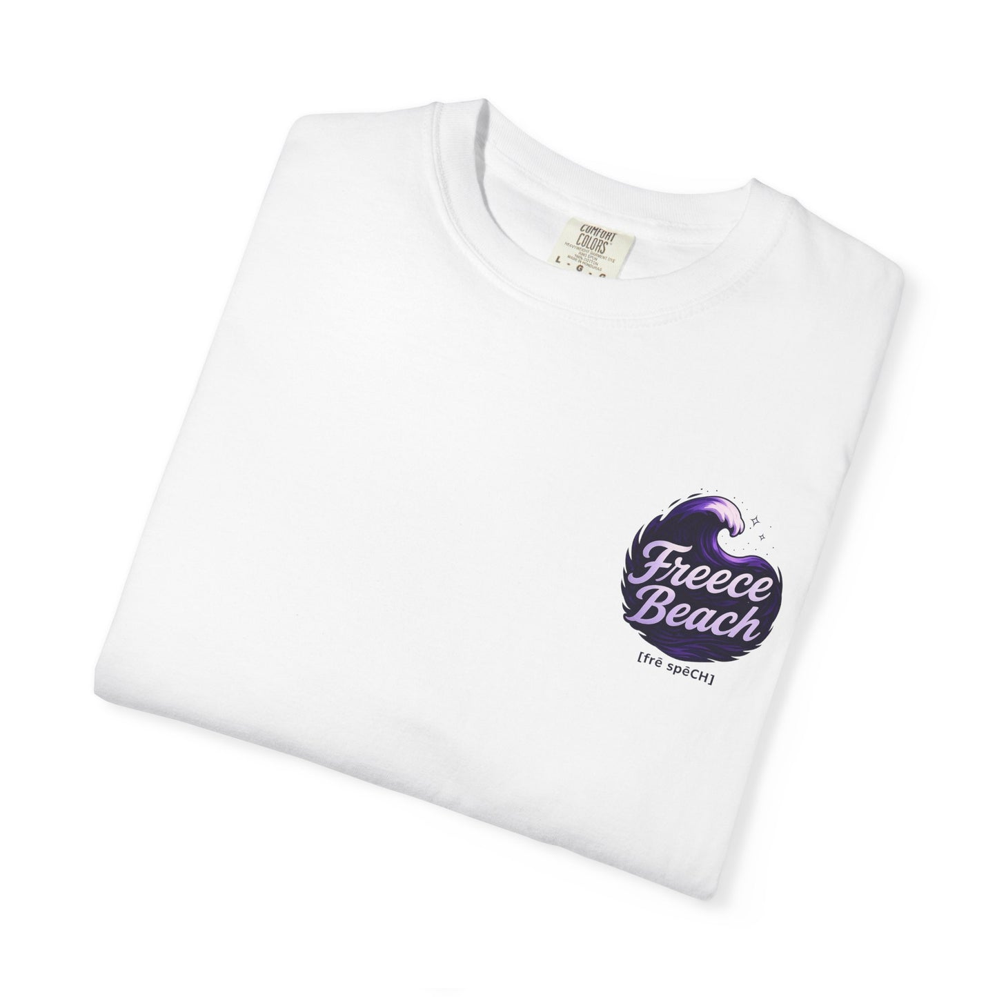 Freece Beach Graphic T-Shirt — Oceanic Night Logo Tee