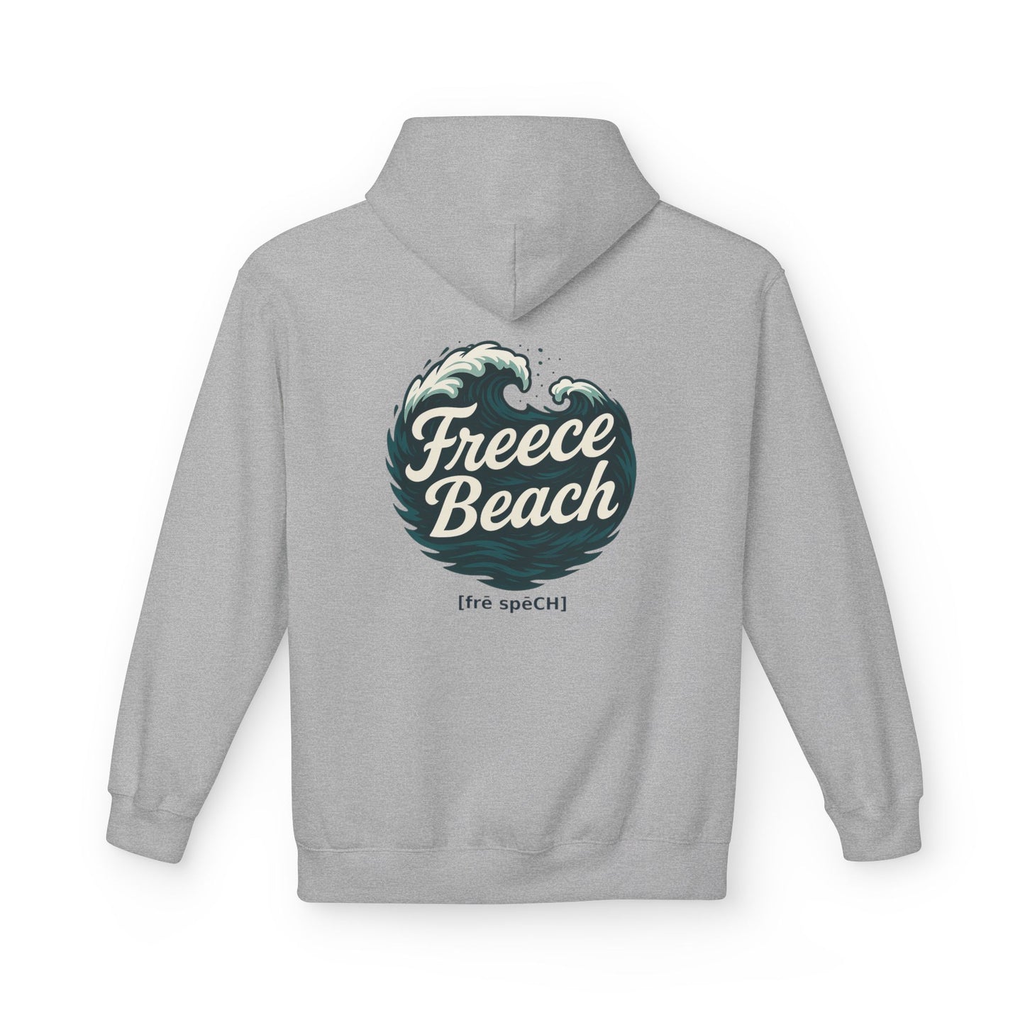 Freece Beach Hoodie - Rolling Surf Logo Pullover