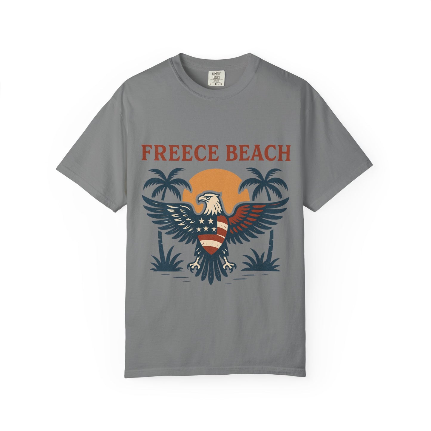 Freece Beach Liberty Eagle Tee