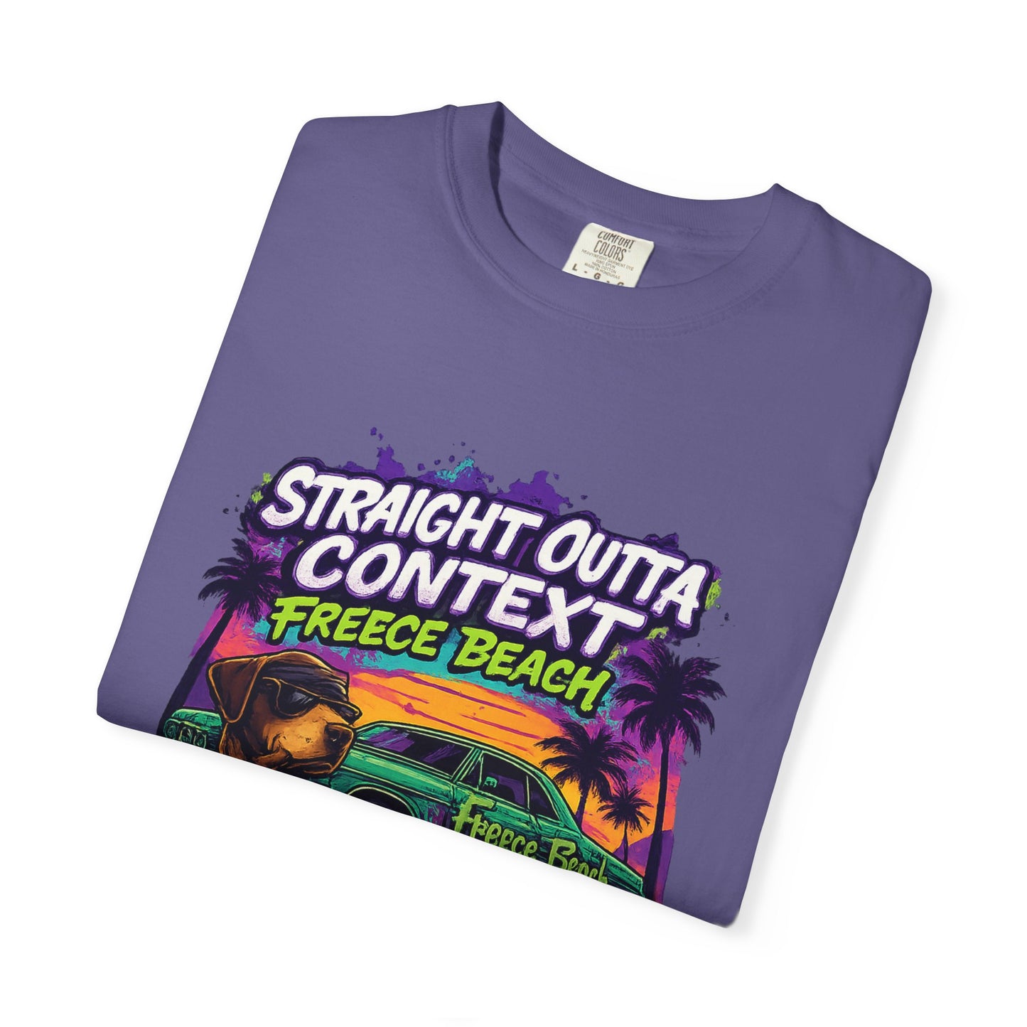Freece Beach Graphic T-Shirt -Straight Outta Context
