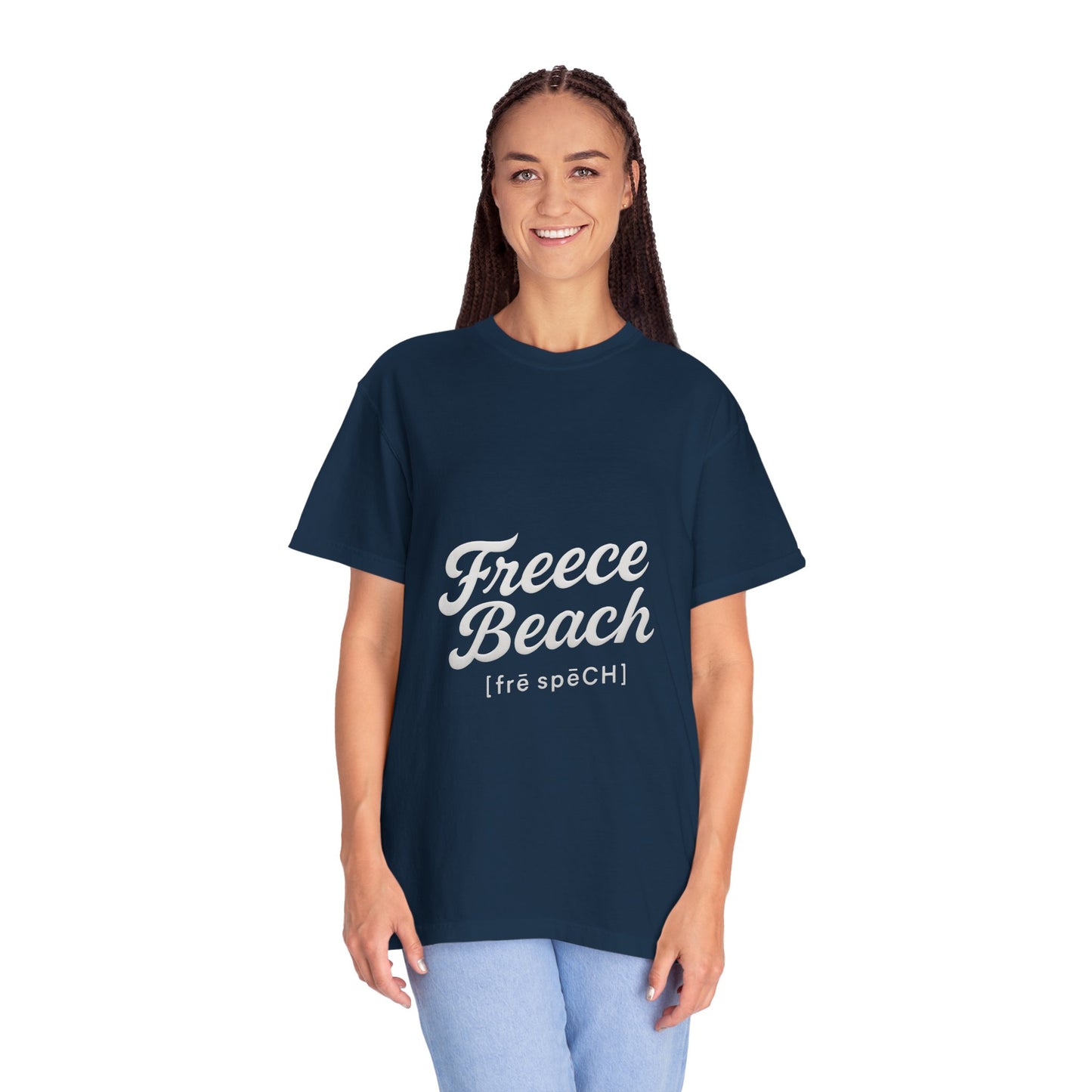 Freece Beach Graphic T-Shirt