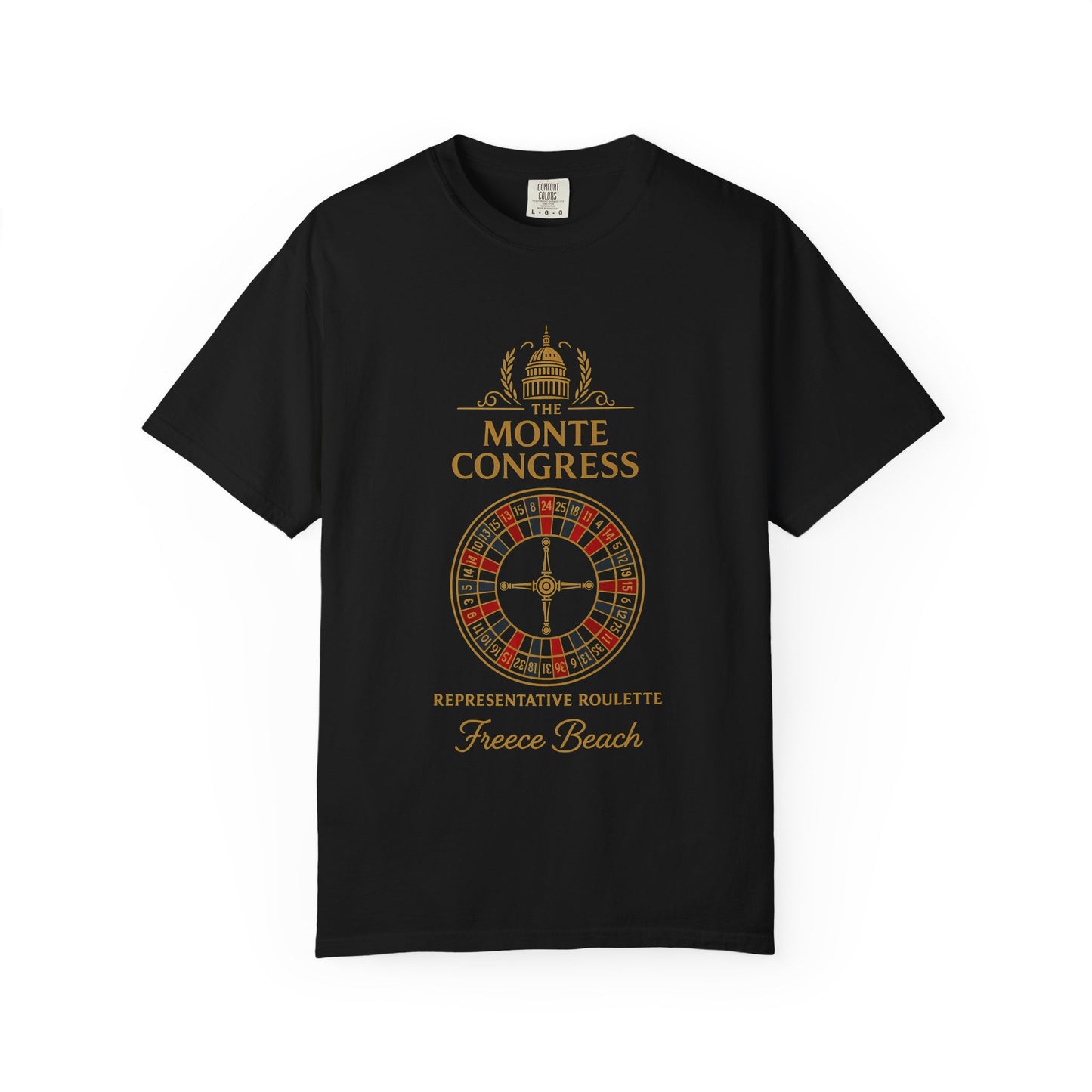 The Monte Congress Representative Roulette Graphic Tee - Freece Beach