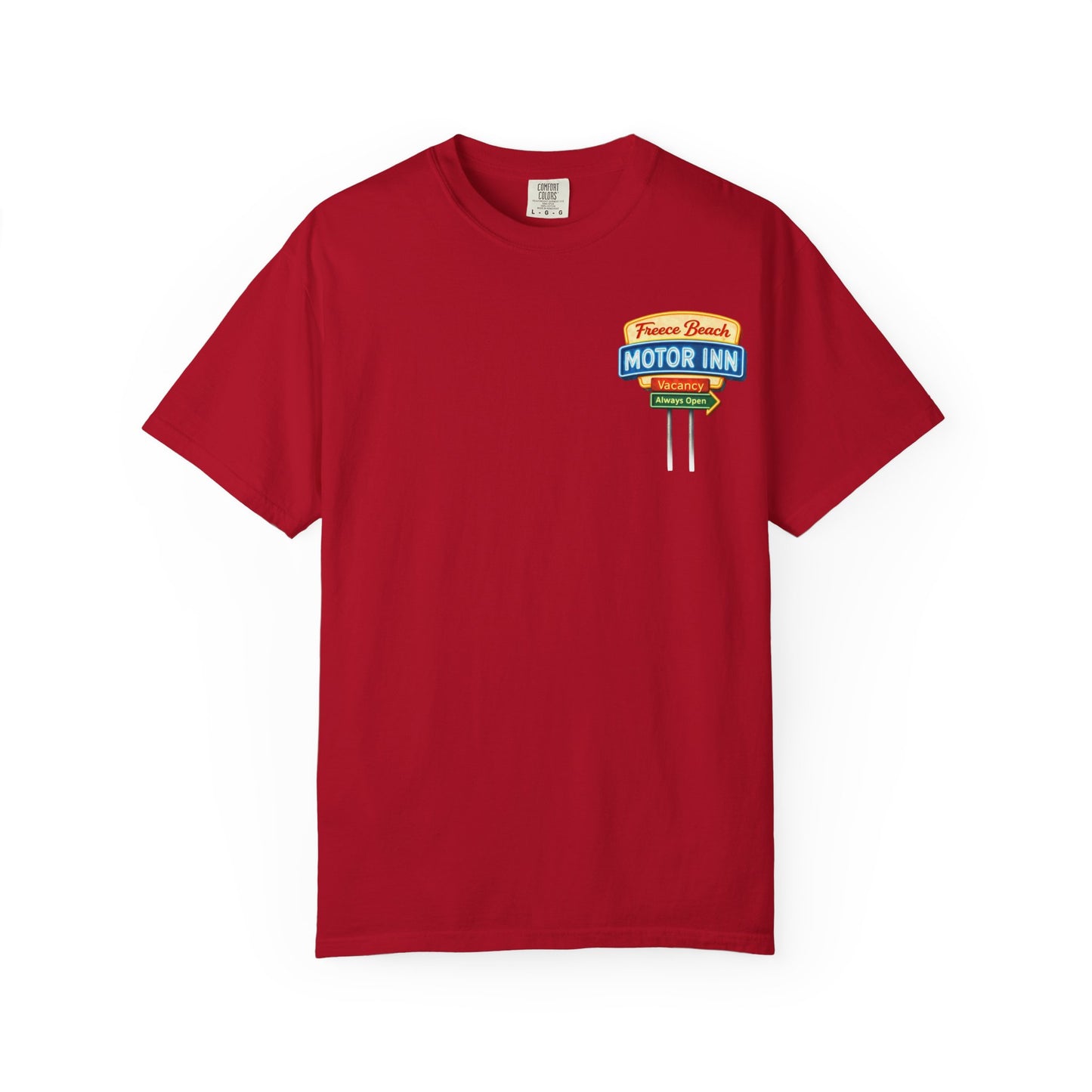 Freece Beach Graphic T-Shirt - Retro Motor Inn