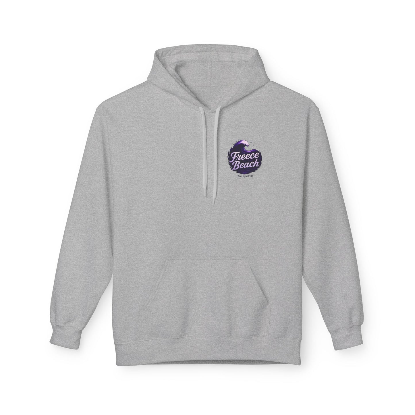Freece Beach Hoodie - Oceanic Night Logo Pullover